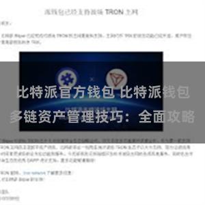 比特派官方钱包 比特派钱包多链资产管理技巧：全面攻略