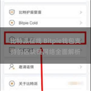 比特派在线 Bitpie钱包支持的区块链网络全面解析