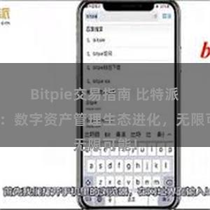 Bitpie交易指南 比特派钱包：数字资产管理生态进化，无限可能！