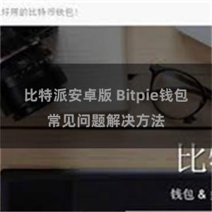 比特派安卓版 Bitpie钱包常见问题解决方法