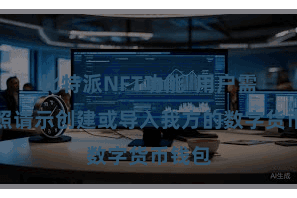 比特派NFT功能  用户需要按照请示创建或导入我方的数字货币钱包