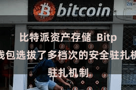 比特派资产存储  Bitpie钱包选拔了多档次的安全驻扎机制